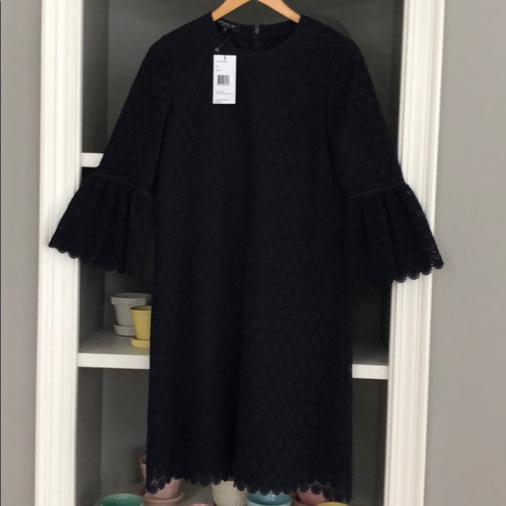 Lafeyette 148 New York dress, navy, new w/ tags P